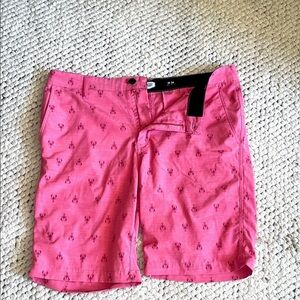 Pink Lobster Print Shorts Berkley Jensen
Size 34
